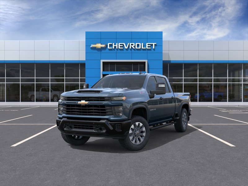 CHEVROLET Silverado 2500HD Custom cabine multiplace 4RM 159 po 2026 Bleu riverain métallisé Ottawa & Gatineau - photo #7