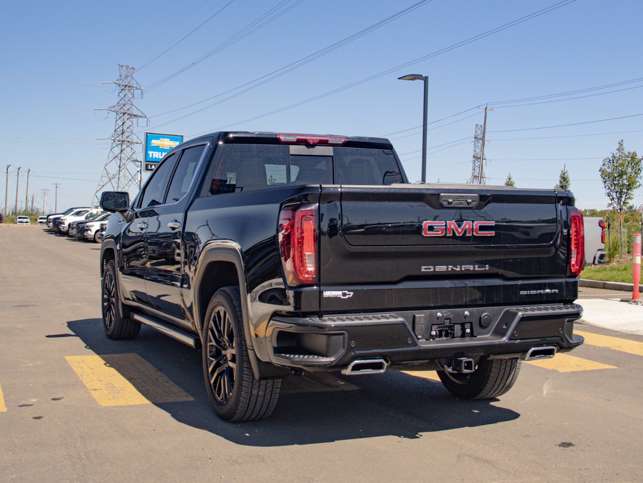 2025 GMC Sierra 1500 4WD Crew Cab 147 Denali Black Sherwood Park - photo #7