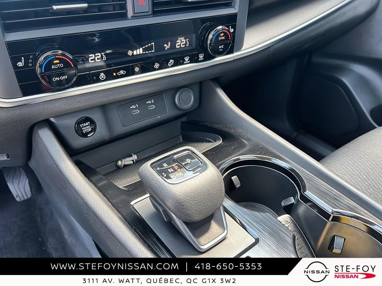 Nissan Rogue SV TOIT OUVRANT 2024 Gris Ste-Foy - photo #14