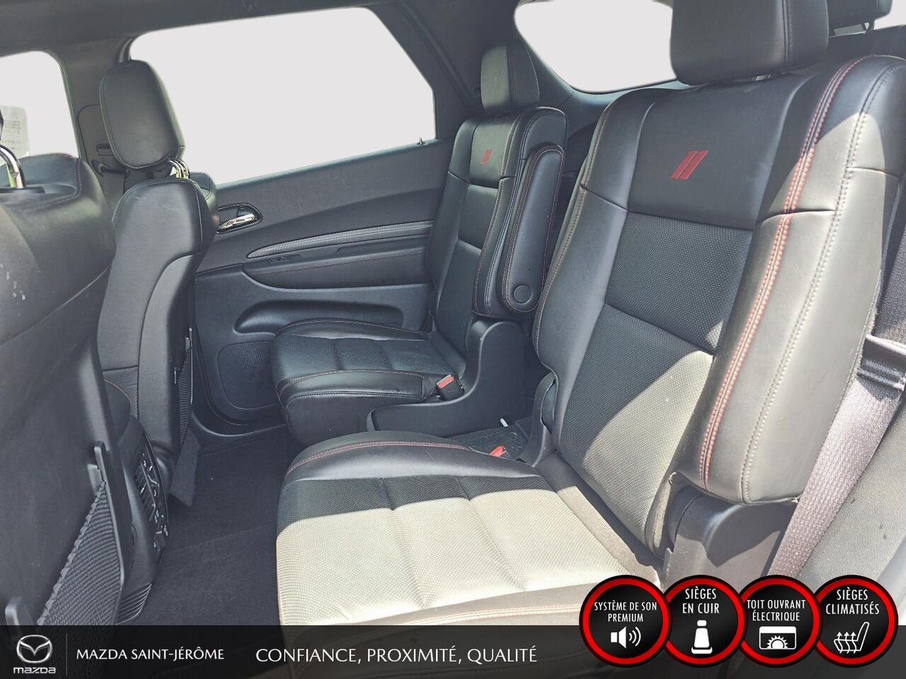 2025 Dodge Durango R/T | BLACK TOP | GROUPE REMORQUAGE | TOIT OUVRANT | White Saint-Jérôme - photo #23