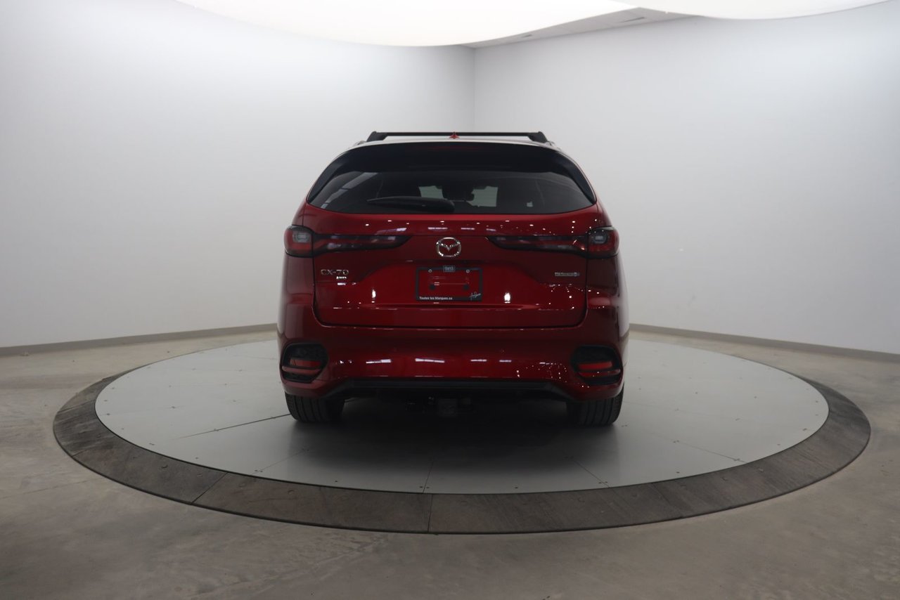 2025 Mazda CX-70 PHEV VIN JM3KJDHA4S1100505 Black Baie-Comeau - photo #4