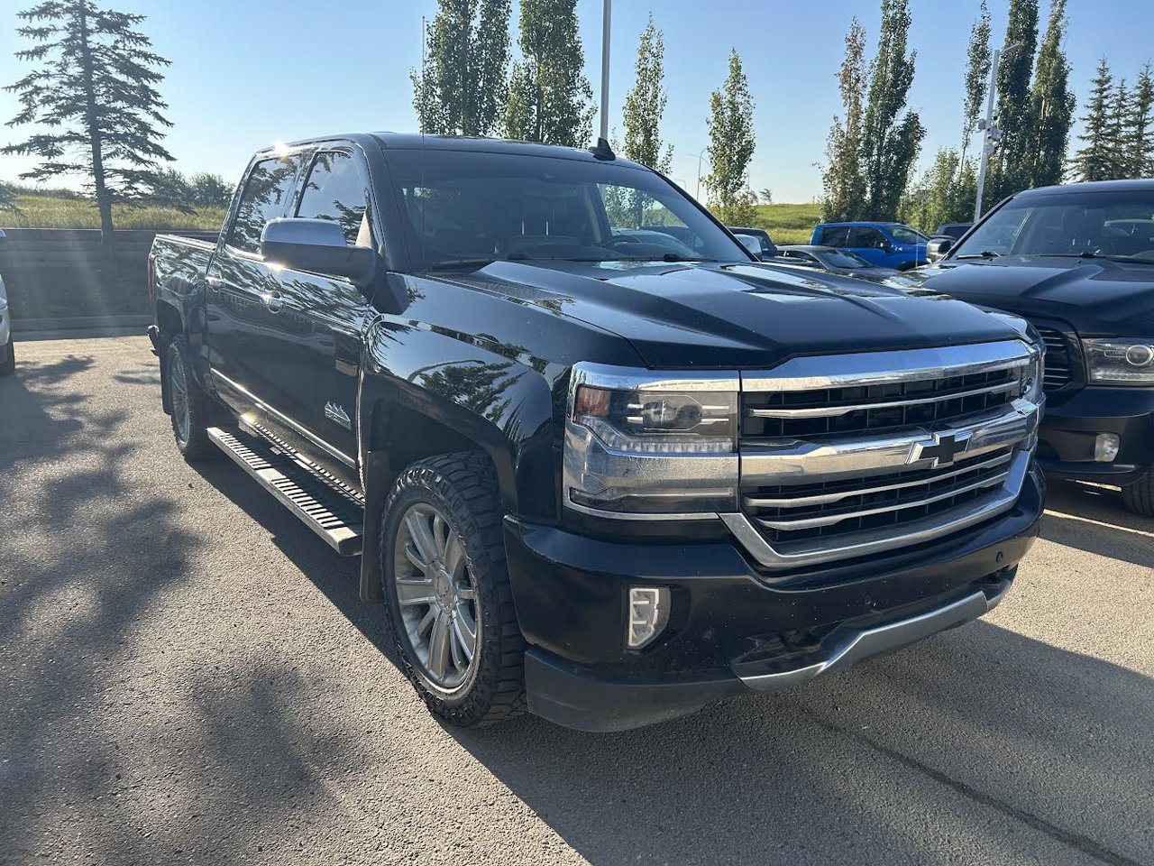 2018 Chevrolet Silverado 1500 4WD Crew Cab 143.5 High Country Black Sherwood Park - photo #1