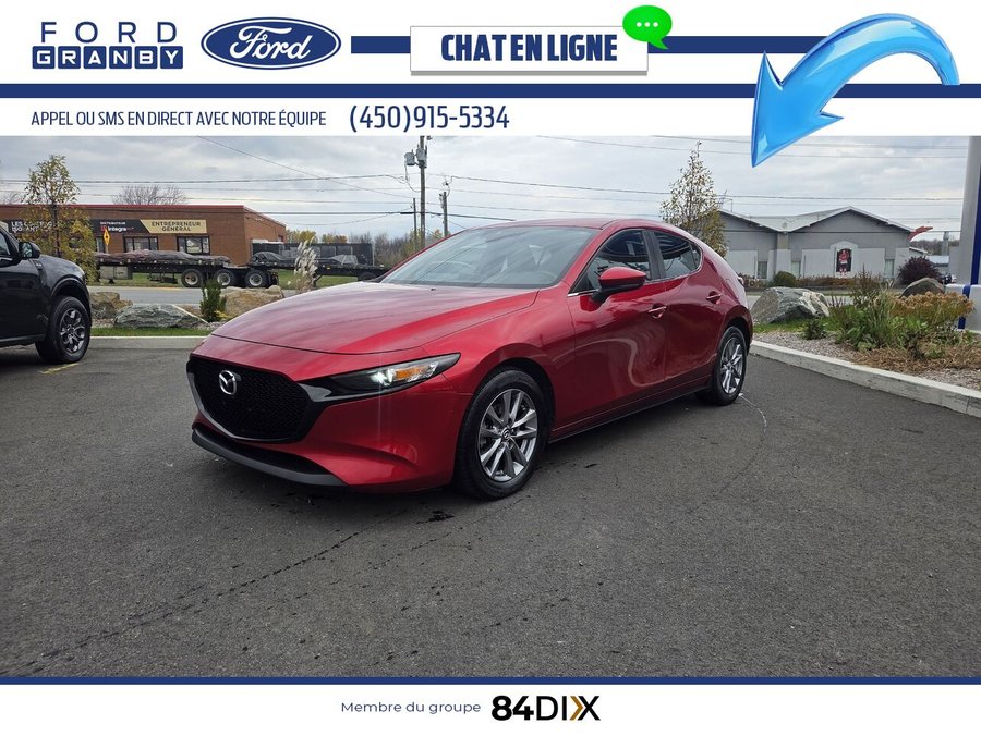 2020 Mazda Mazda3 Sport Red