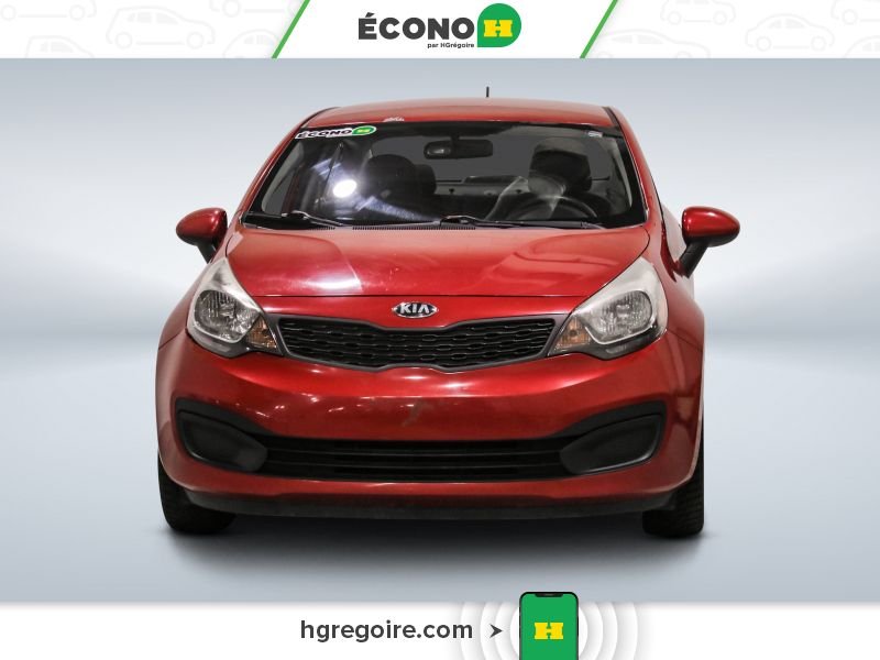 Kia Rio 730364 | LX GR ÉLEC 2015 Rouge Laval - photo #1