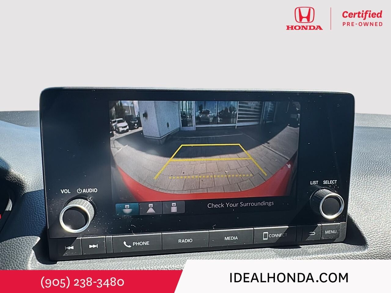 2023 Honda Civic Sedan SPORT CVT Red Mississauga - photo #15