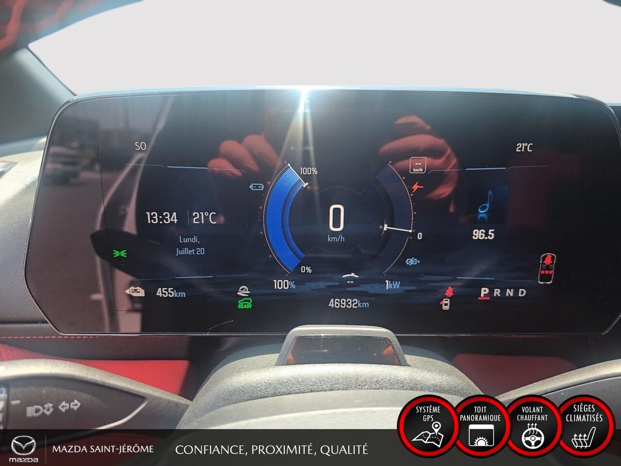 2025 Chevrolet Blazer EV RS | AWD | TOIT PANORAMIQUE | 85 kWh | SIÈGES VENTILÉS White Saint-Jérôme - photo #16