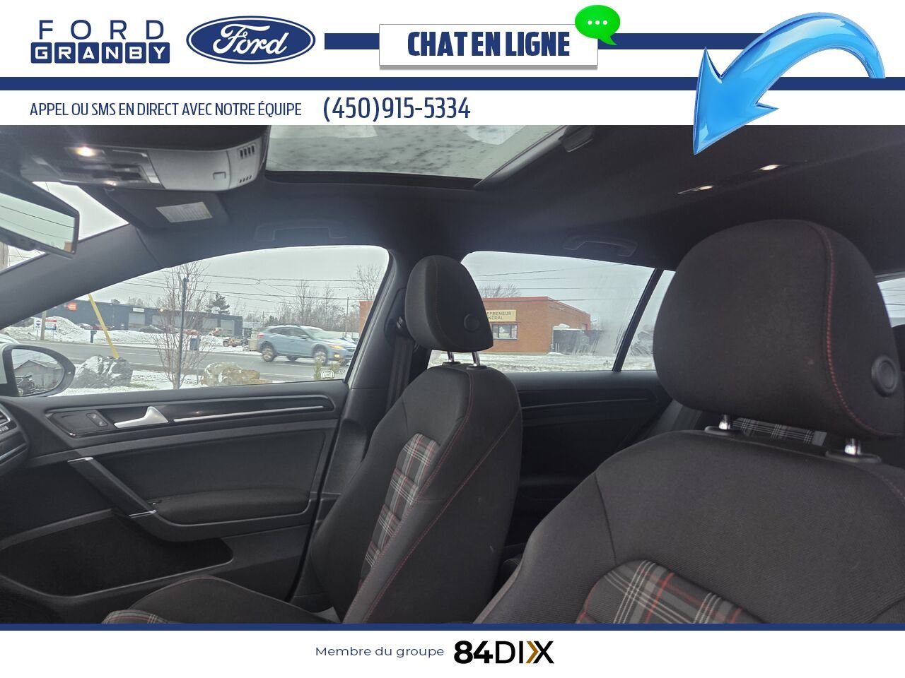 Volkswagen Golf GTI 2016 Blanc Granby - photo #19