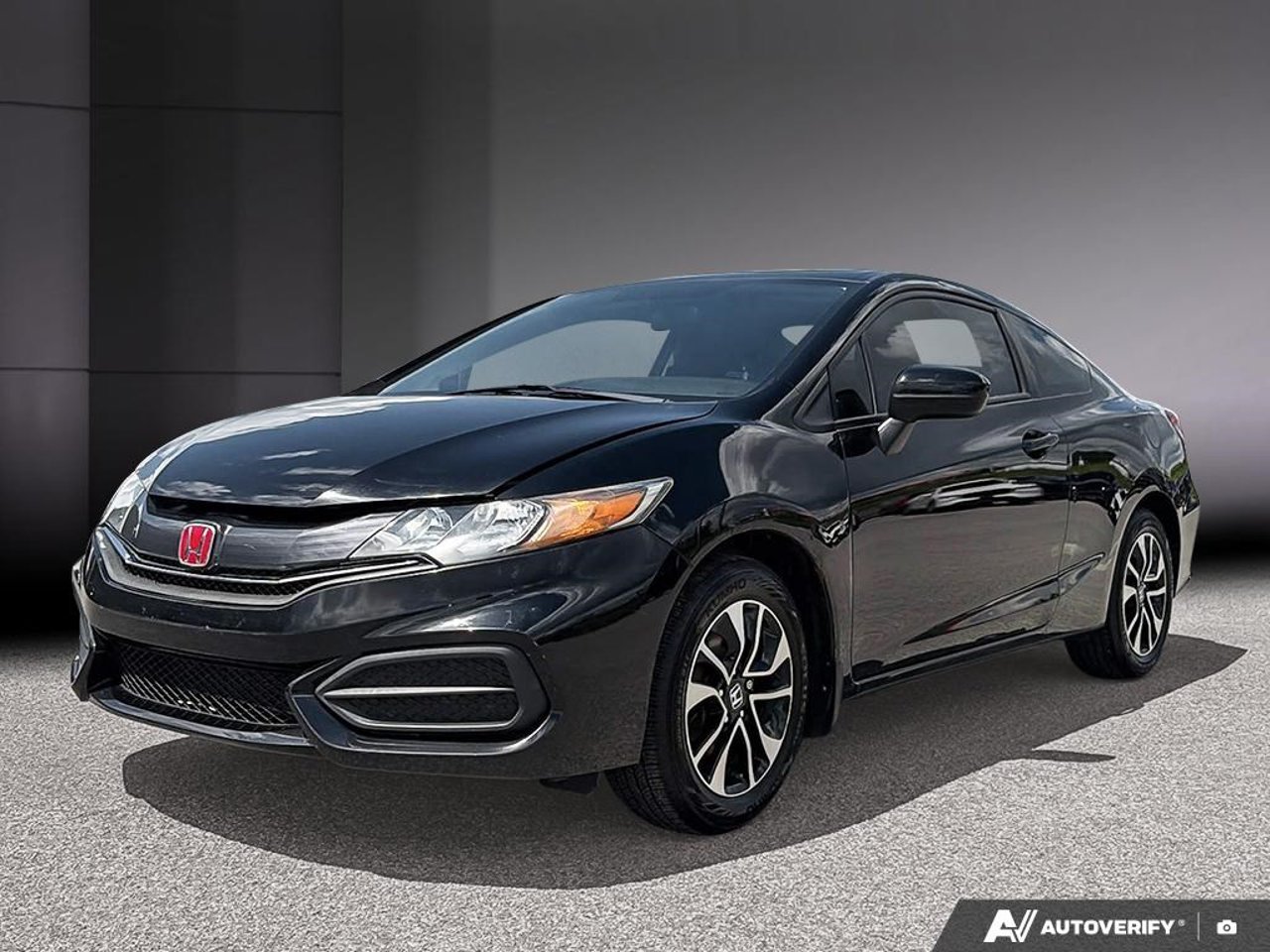 2015 Honda Civic Coupe 2HGFG3A58FH001954 Black Mirabel - photo #0