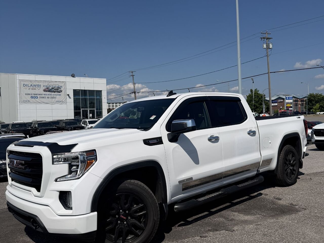 2021 GMC SIERRA K1500 ELEVATION Elevation cabine multiplace 4RM 157 po White Ottawa & Gatineau - photo #10