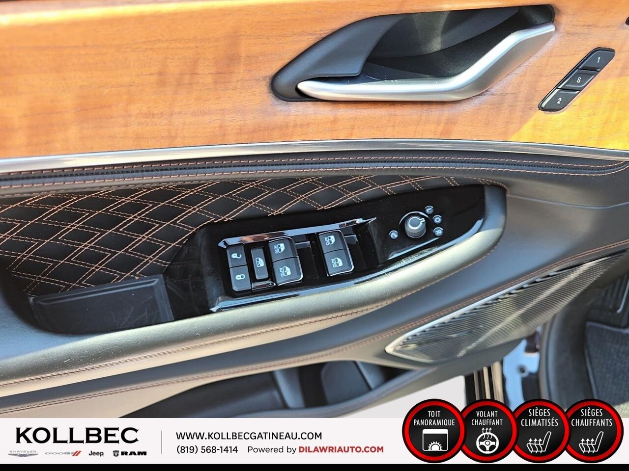 2023 JEEP GRAND CHEROKEE Summit Reserve 4x4 Black Ottawa & Gatineau - photo #25