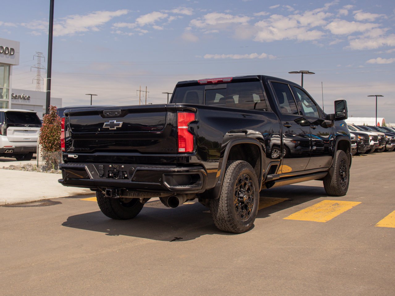2024 Chevrolet Silverado 2500HD 4WD Crew Cab 159 LTZ Black Sherwood Park - photo #9