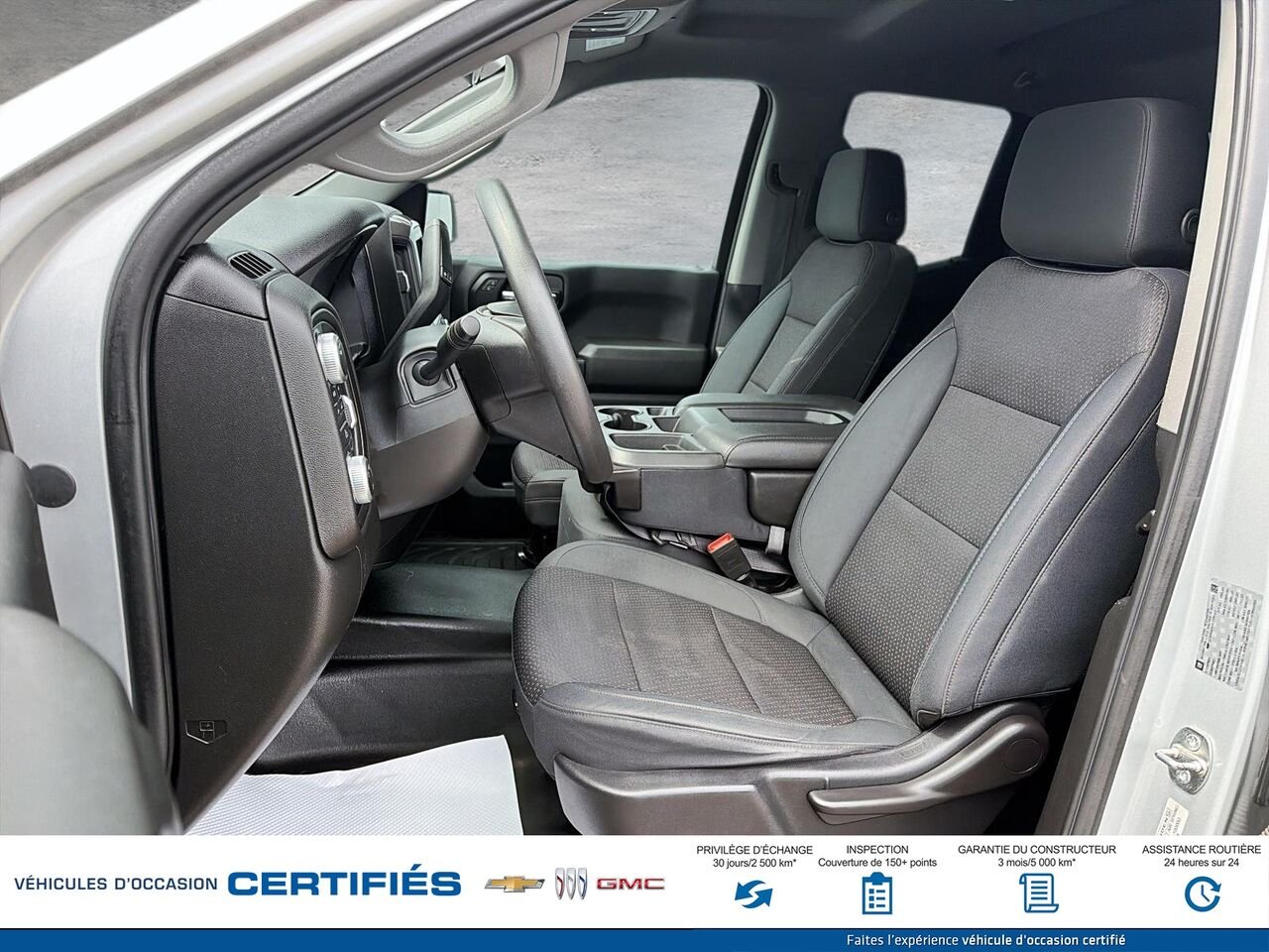 2019 GMC SIERRA 1500 cabine double 4RM 147 po Silver Montmagny - photo #6