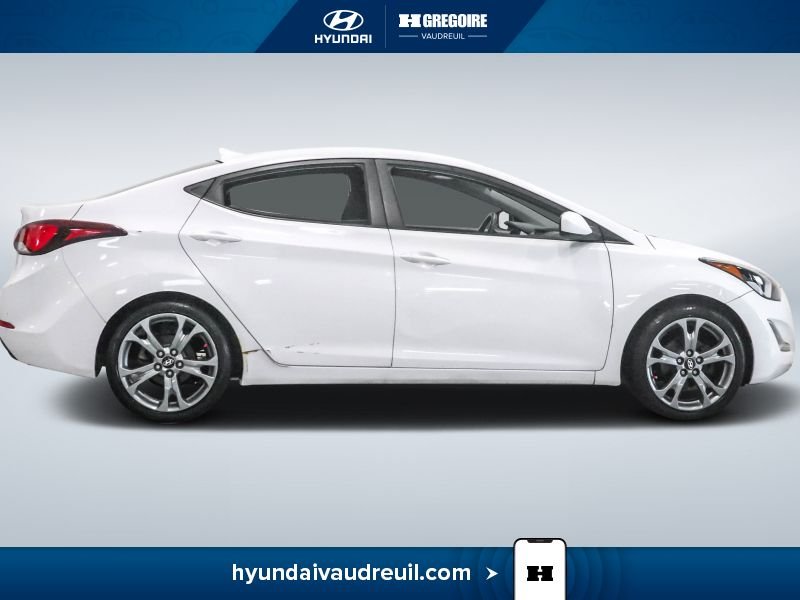 2016 Hyundai Elantra White Laval - photo #5