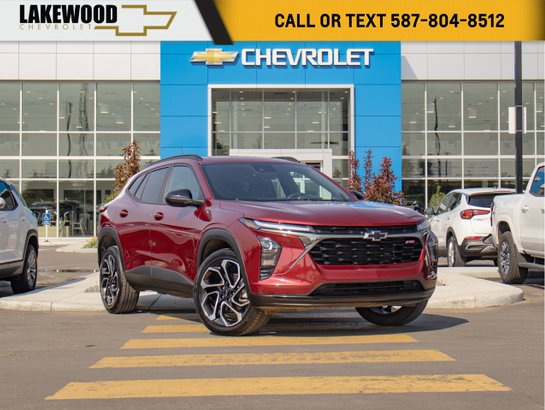 2025 Chevrolet Trax 2025 Red