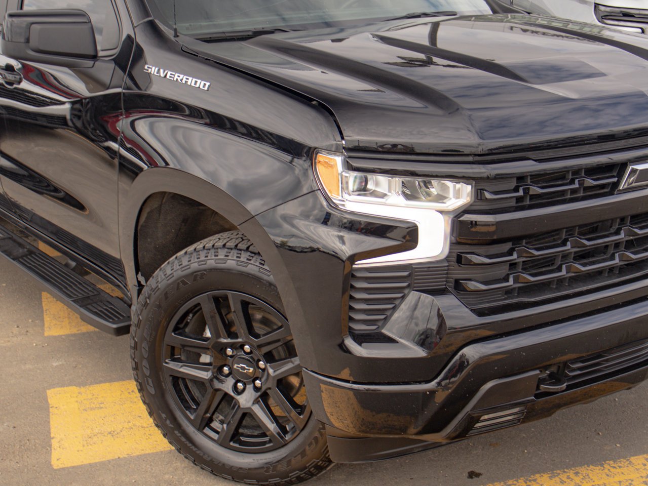 2024 Chevrolet Silverado 1500 4WD Crew Cab 147 RST Black Sherwood Park - photo #15