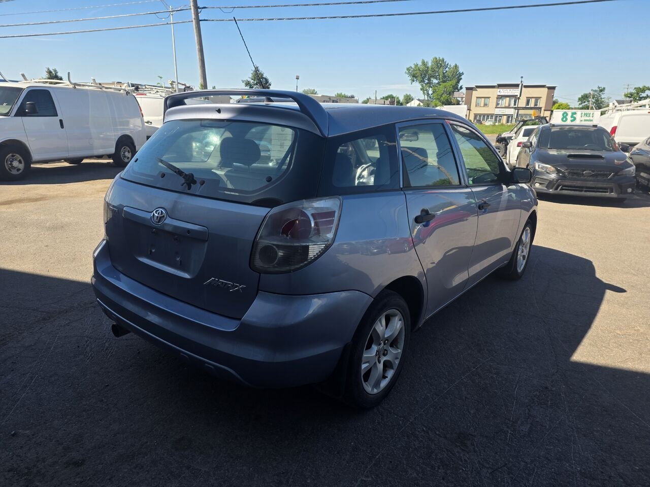 Toyota Matrix 2008 Gris Longueuil, - photo #4