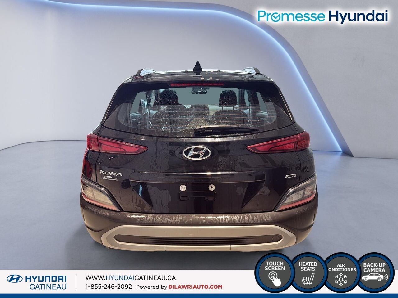 2022 Hyundai Kona 2.0L Essential *** awd , sieges chauffant , certifier *** Black Ottawa & Gatineau - photo #2