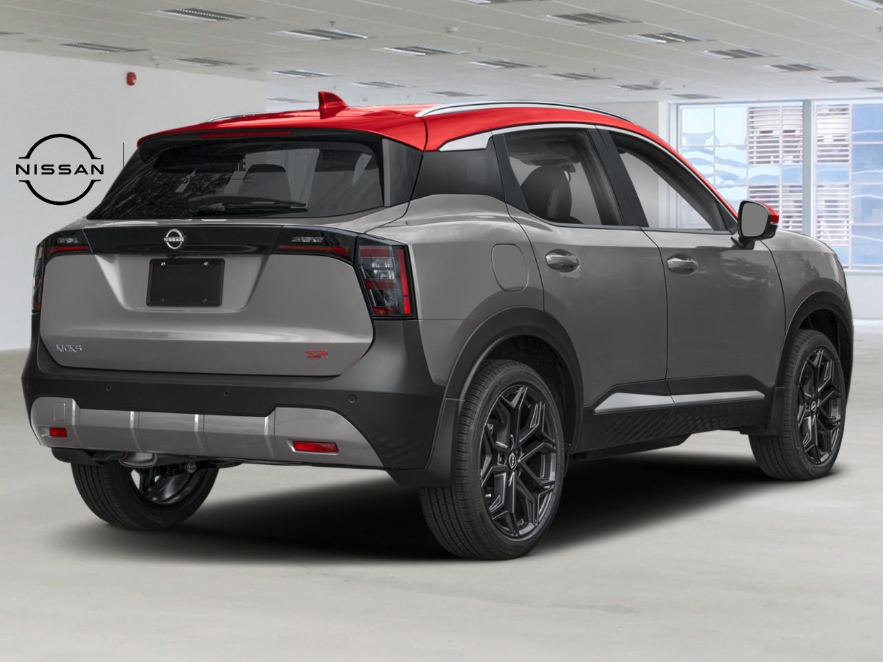 2026 Nissan Kicks Gun Metal Metallic/Scarlet Ember Tintcoat Laval - photo #2