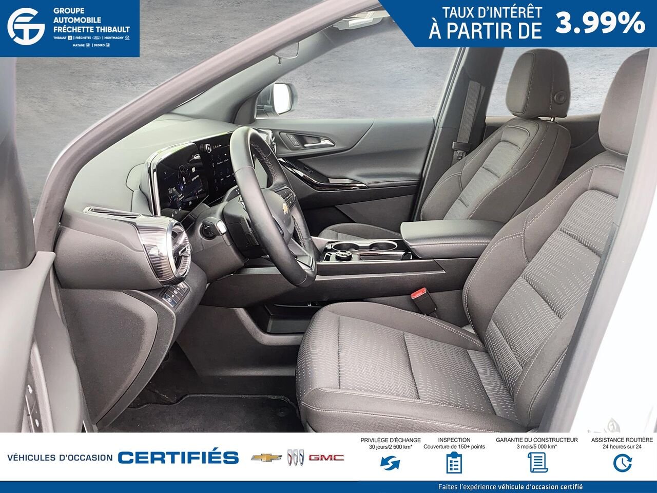 CHEVROLET EQUINOX LT 4 portes à transmission intégrale avec 2LT 2026 Blanc Montmagny - photo #7