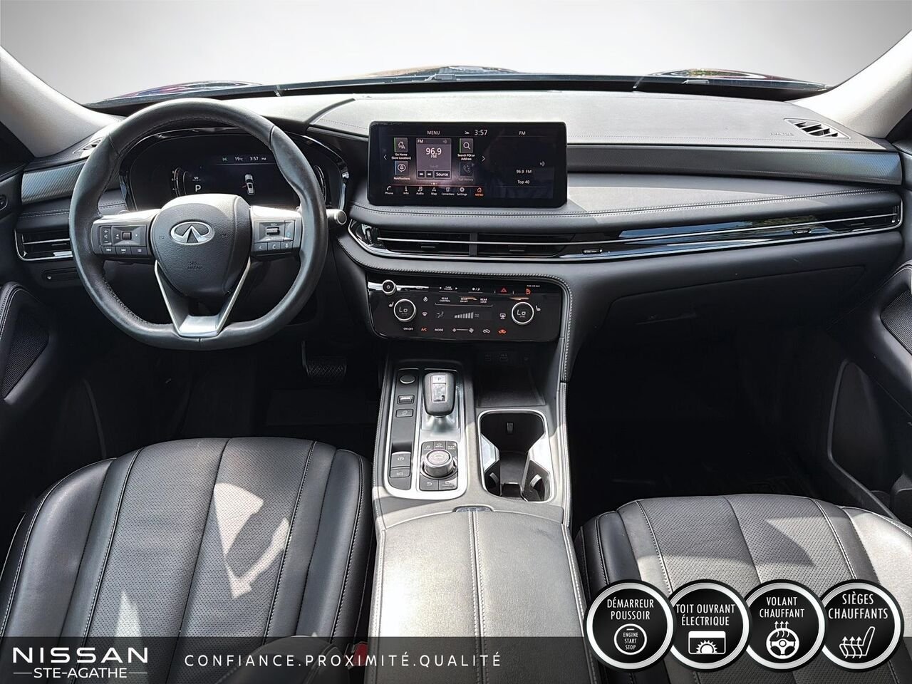 INFINITI QX60 LUXE|TOIT| CUIR| CARPLAY 2024 Bleu Saint-Jérôme - photo #7
