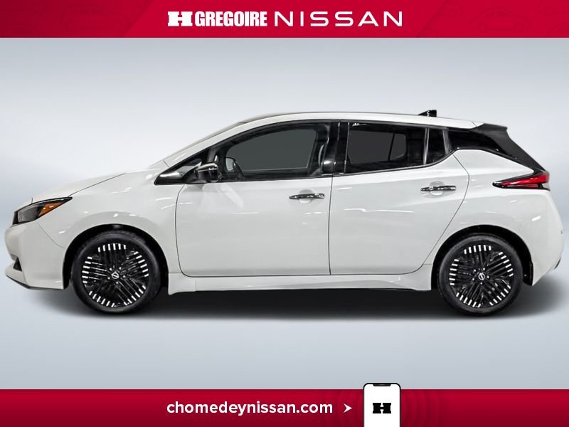 Nissan Leaf CL6917 | SL PLUS * Mag * Cuir * Volant Chauffant * 2023 Blanc Laval - photo #4