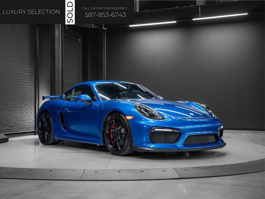 2016 Porsche Cayman 2016 Blue