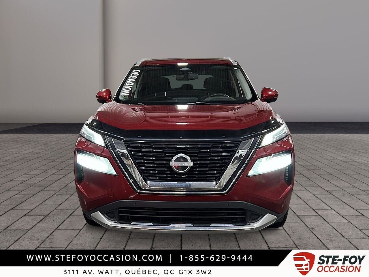Nissan Rogue Platine 4WD Cuir 2023 Rouge Québec - photo #1