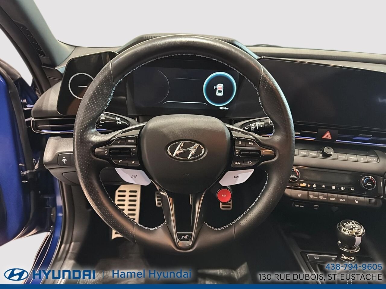 2023 Hyundai Elantra N Blue Saint-Eustache - photo #11