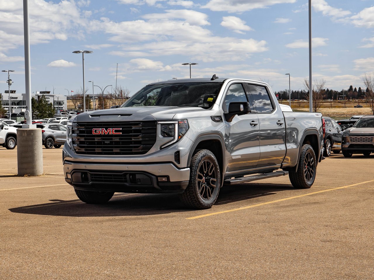 2026 GMC Sierra 1500 4WD Crew Cab 157 Elevation Grey Sherwood Park - photo #3