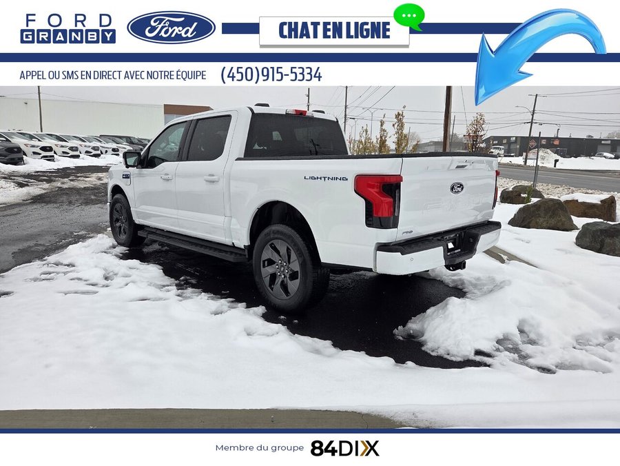 2024 Ford F-150 Lightning White