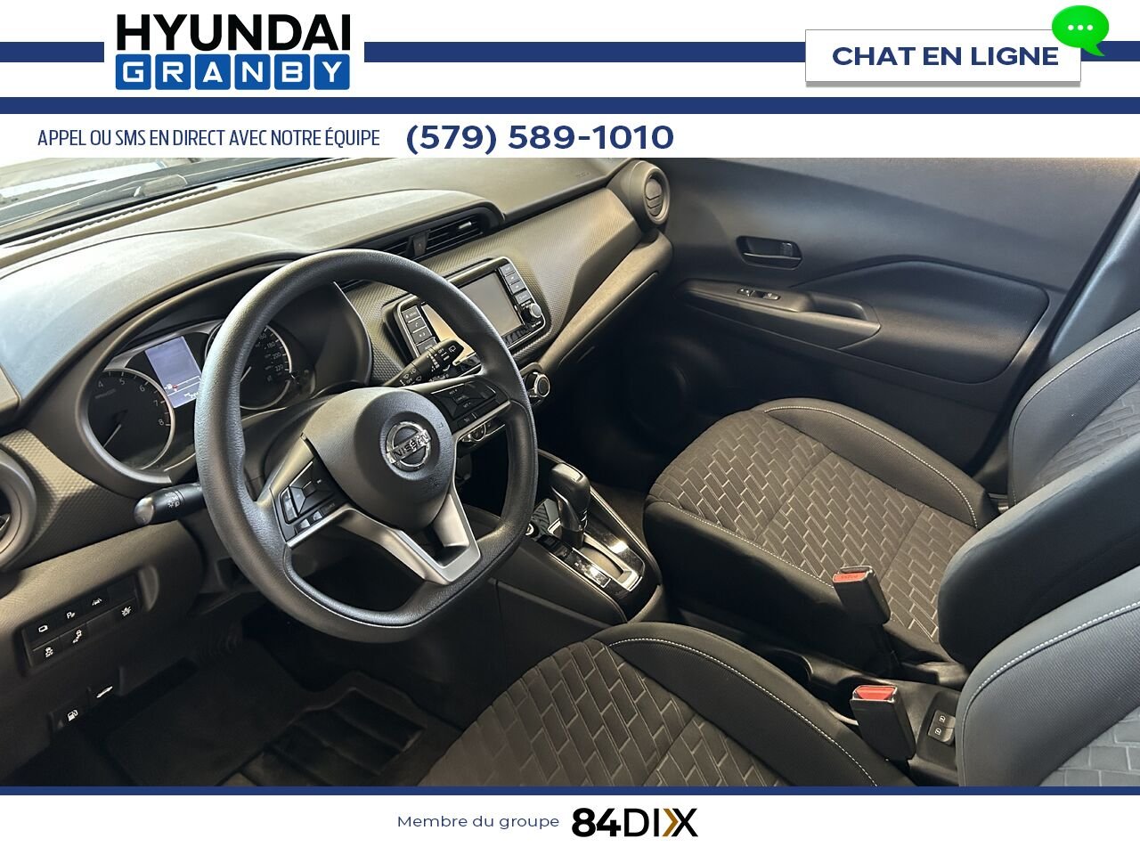 2021 Nissan Kicks Black Granby - photo #9