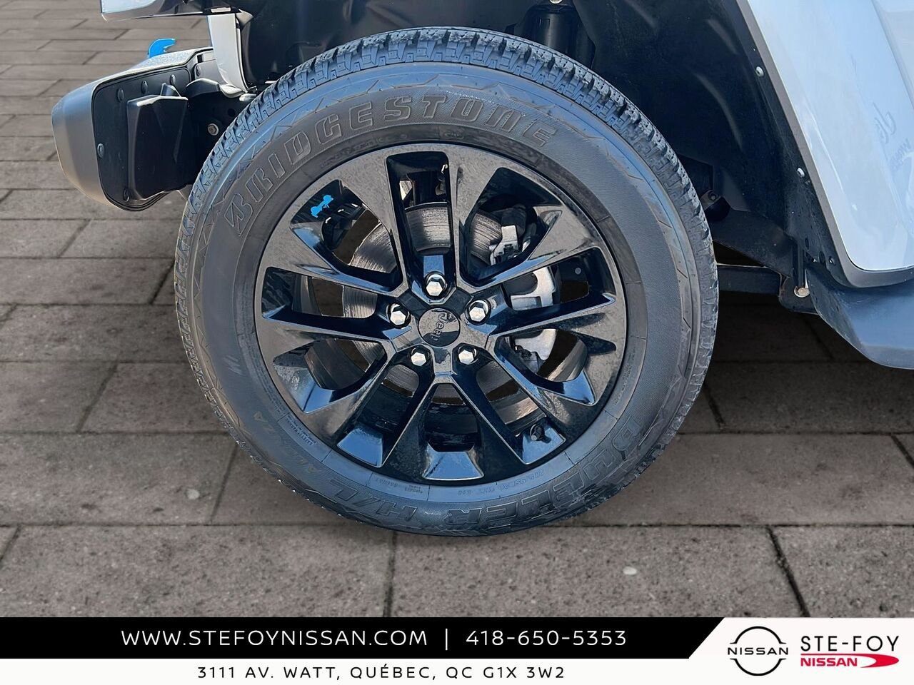 Jeep WRANGLER 4XE UNLIMITED COLD WEATHER GROUP 2022 Blanc Ste-Foy - photo #6