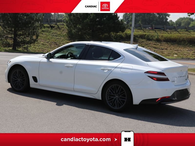 2022 Genesis G70 White Saint-Eustache - photo #7