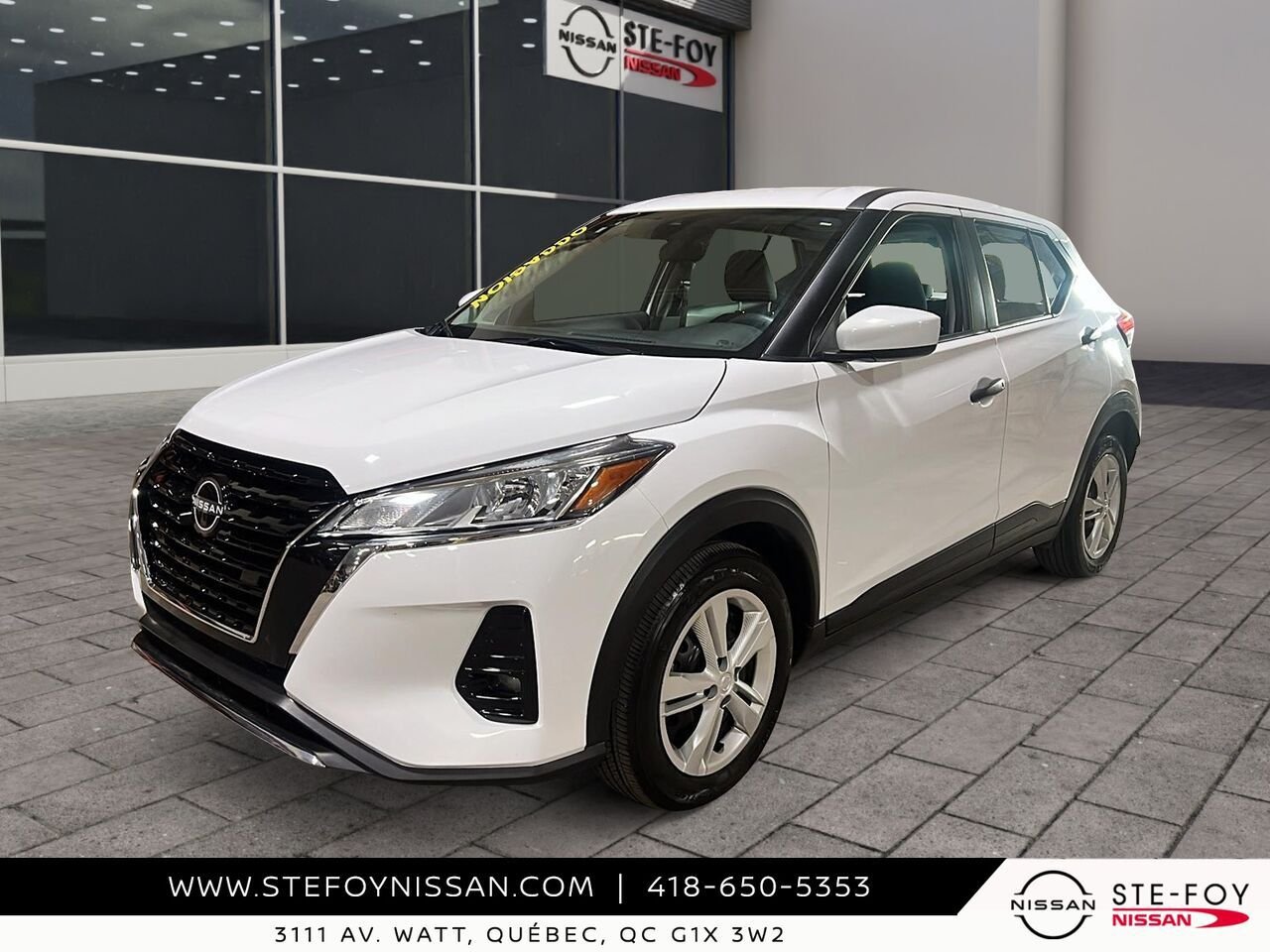 2024 Nissan Kicks S TA White Ste-Foy - photo #0