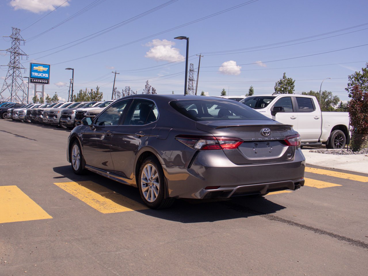 2024 Toyota Camry SE Auto Grey Sherwood Park - photo #7