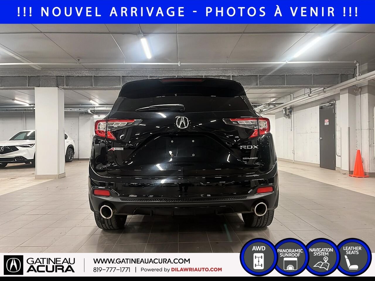 Acura RDX A-Spec SH-AWD 2022 Noir Ottawa & Gatineau - photo #5