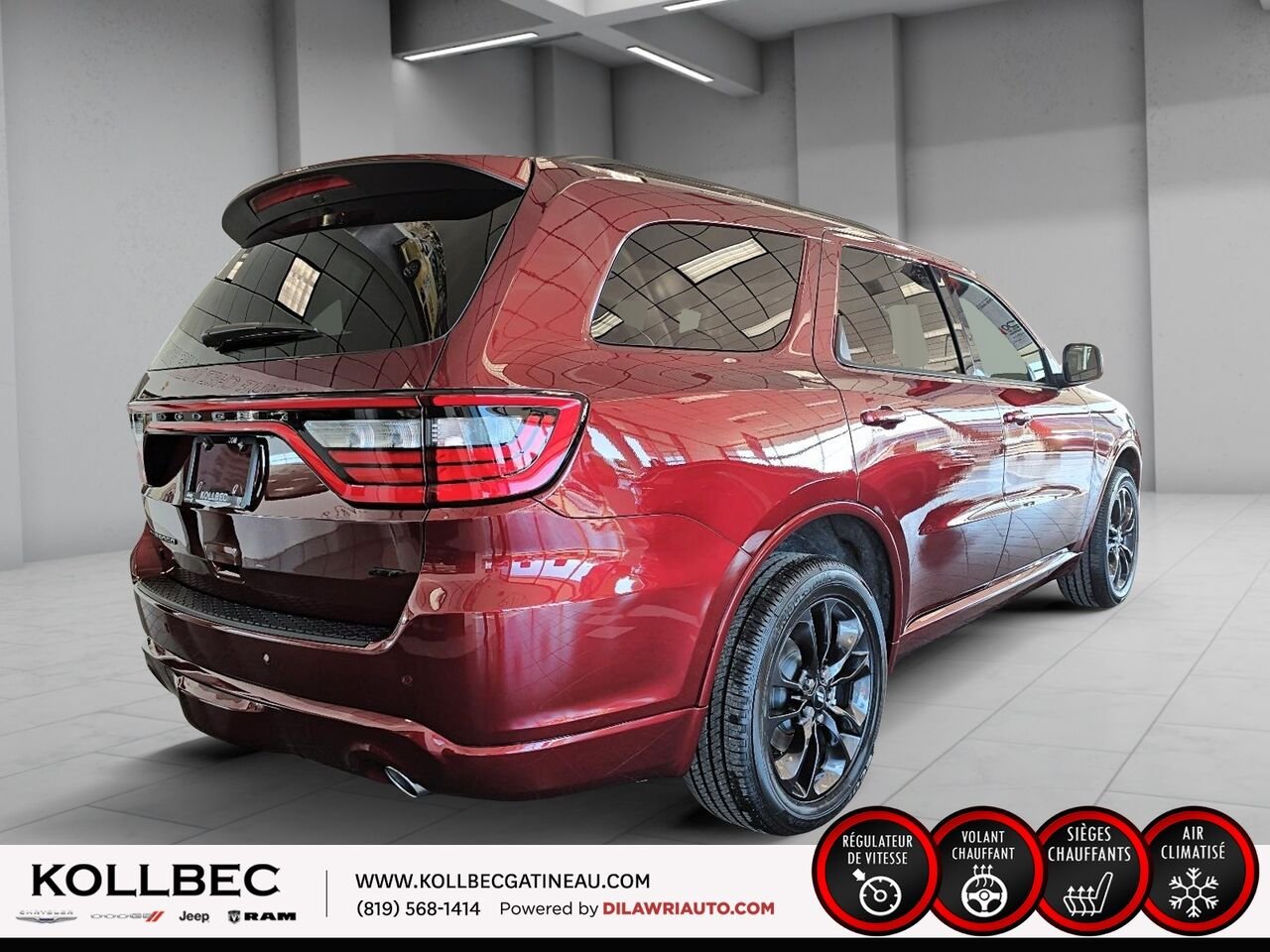 Dodge Durango GT TI 2026 Couche nacrée rouge intense Ottawa & Gatineau - photo #14