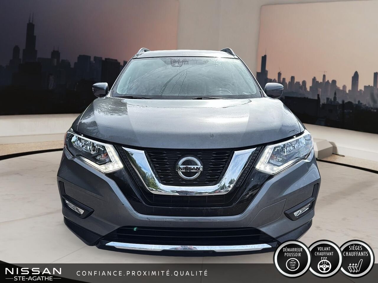 2019 Nissan Rogue SV TA|BANC CHAUFFANT|VOLANT CHAUFFANT Grey Saint-Jérôme - photo #1