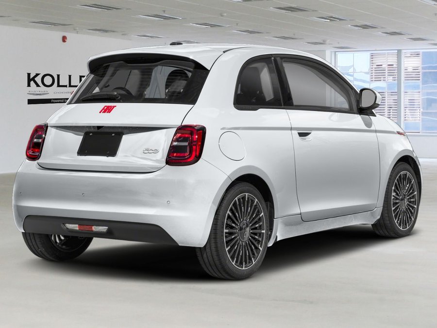 2026 FIAT 500e Glacier White