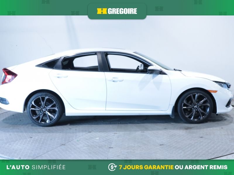 2021 Honda Civic White Laval - photo #10