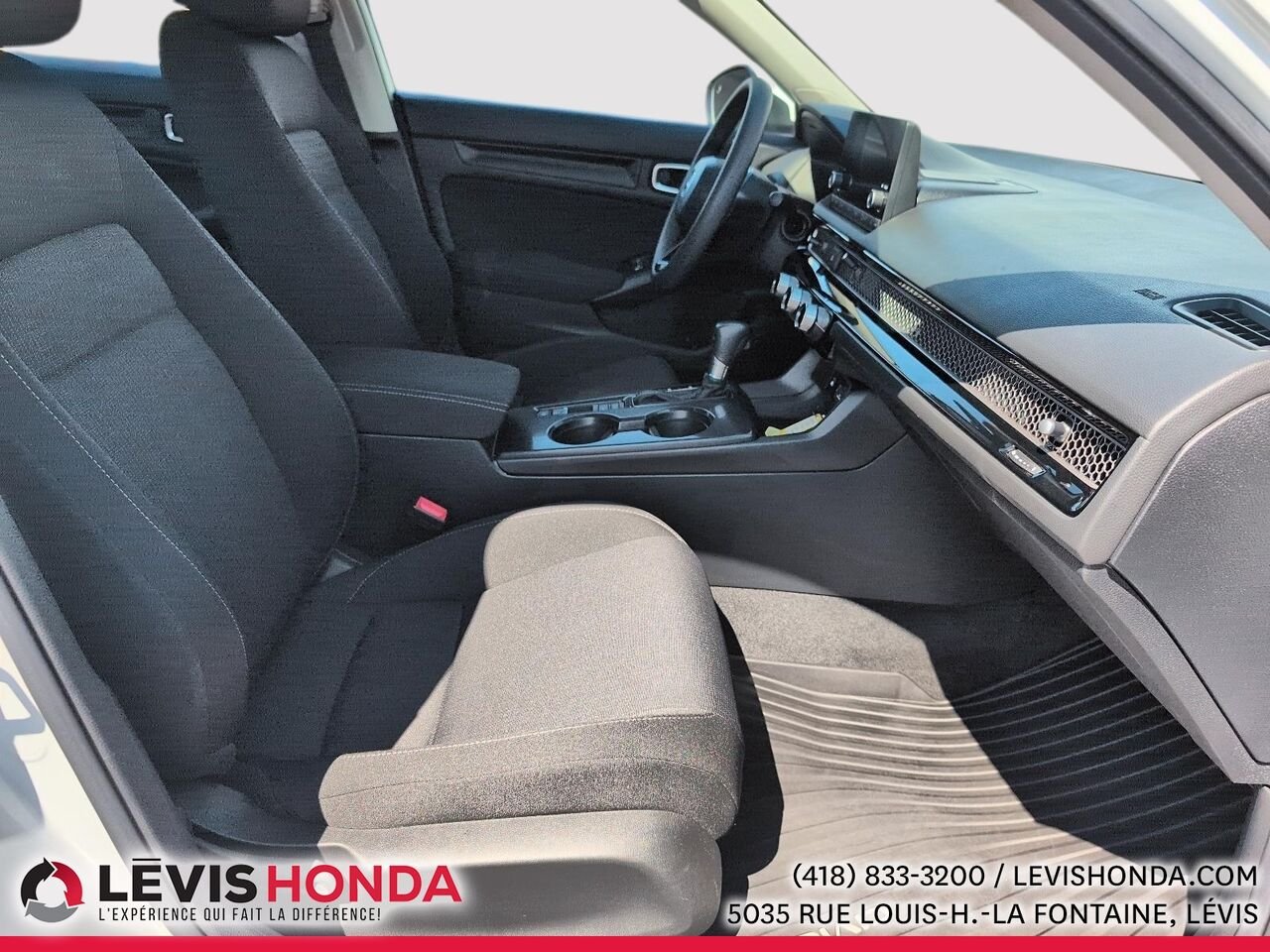 Honda Civic LX LX CVT 2025 Blanc Lévis - photo #6