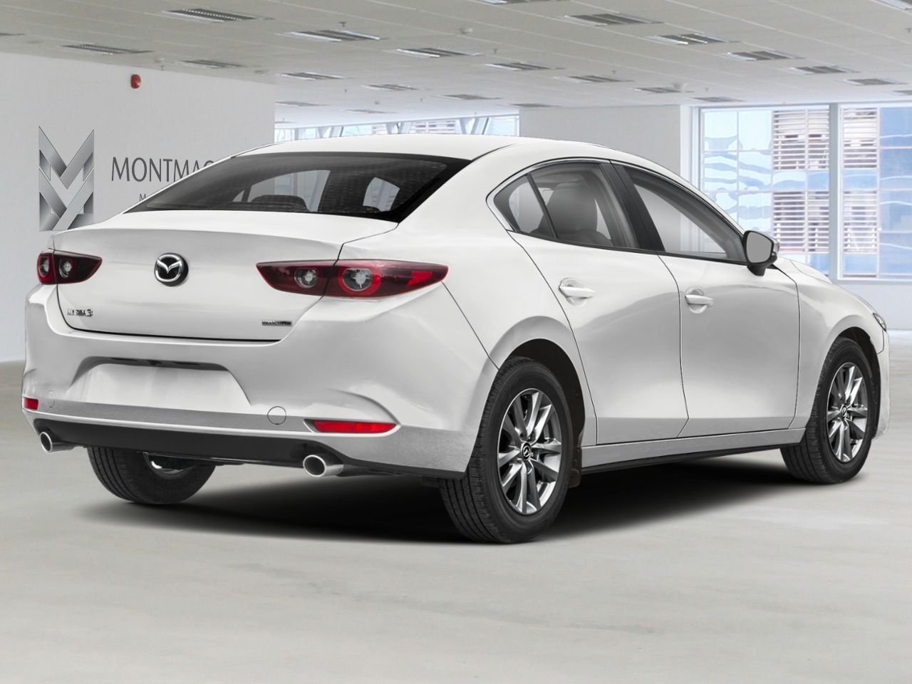 2026 MAZDA Mazda3 GS TI i-ACTIV Snowflake White Pearl Montmagny - photo #2