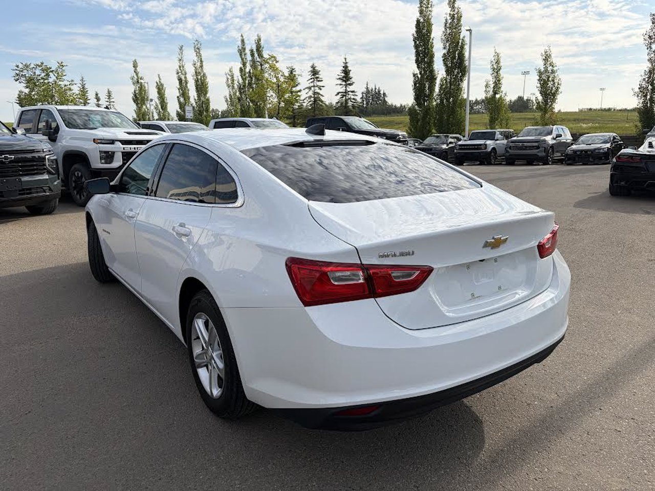 2022 Chevrolet Malibu 4dr Sdn LS w/1LS White Sherwood Park - photo #3