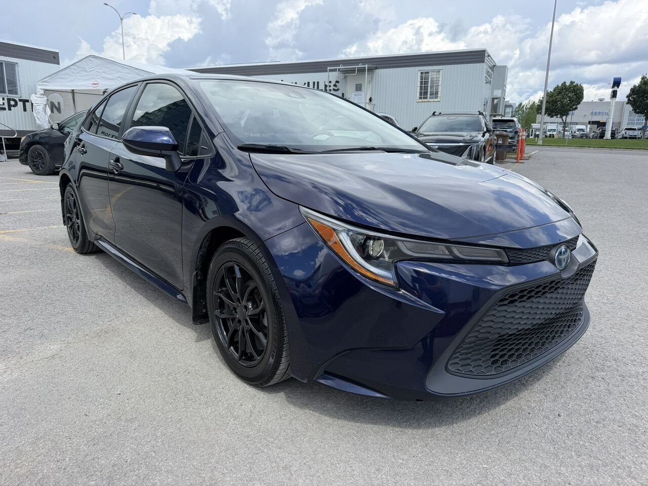 Toyota Corolla HYBRIDE 2022 Bleu Laval - photo #4