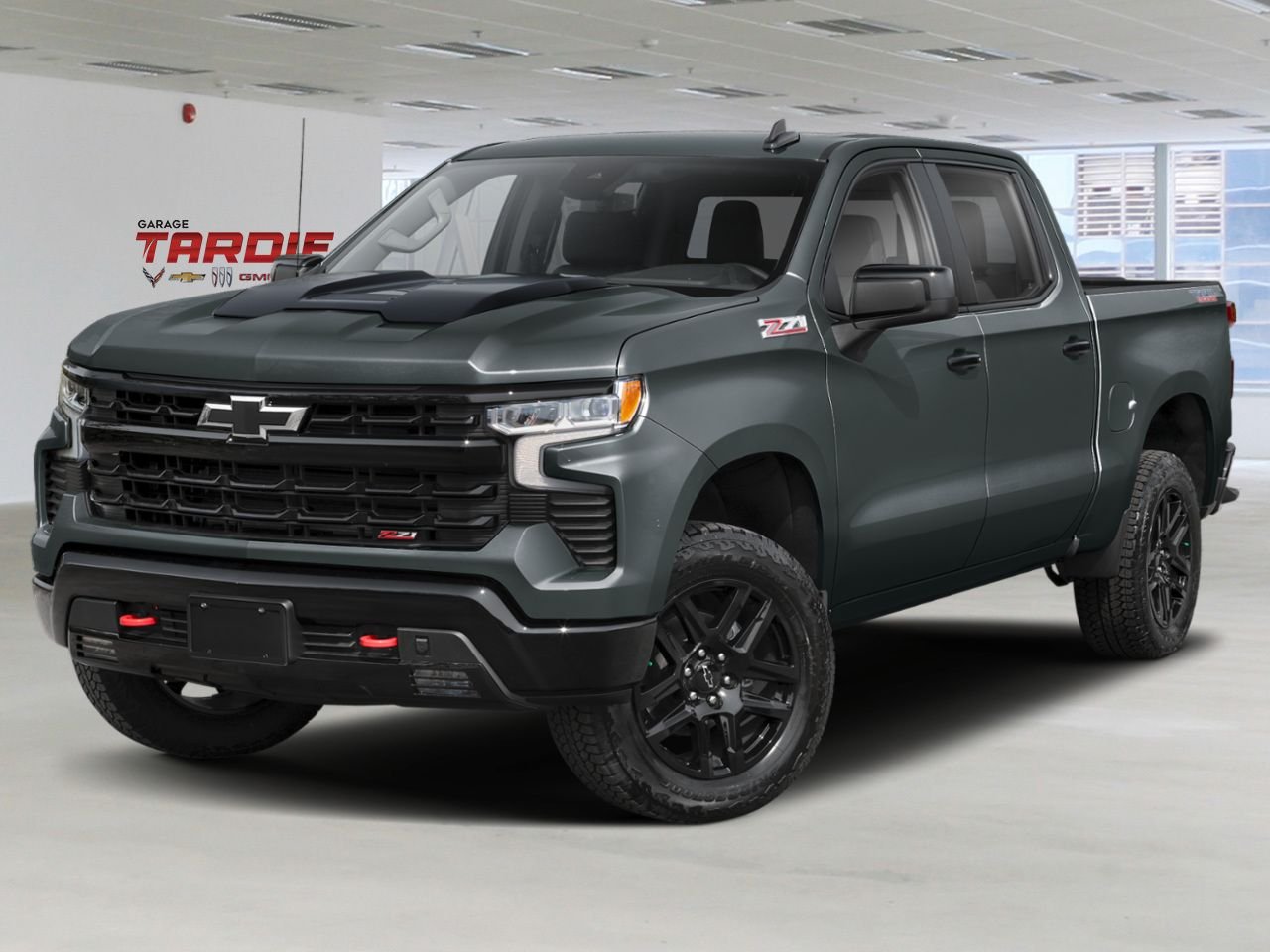 CHEVROLET Silverado 1500 LT Trail Boss cabine multiplace 4RM 157 po 2026 Gris cyprès Amos - photo #0