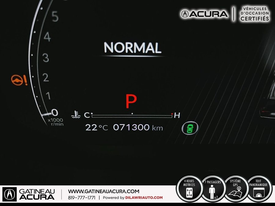 Acura MDX *** UN PROPRIO + CLEAN CARFAX *** 2024 Noir