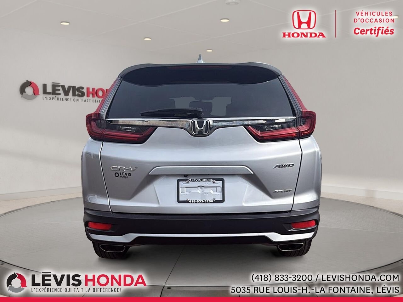 2021 Honda CR-V Sport AWD Sport Traction Intégrale Silver Lévis - photo #6