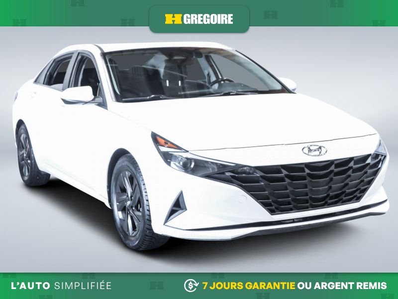 Hyundai Elantra 2022 Blanc Laval - photo #0