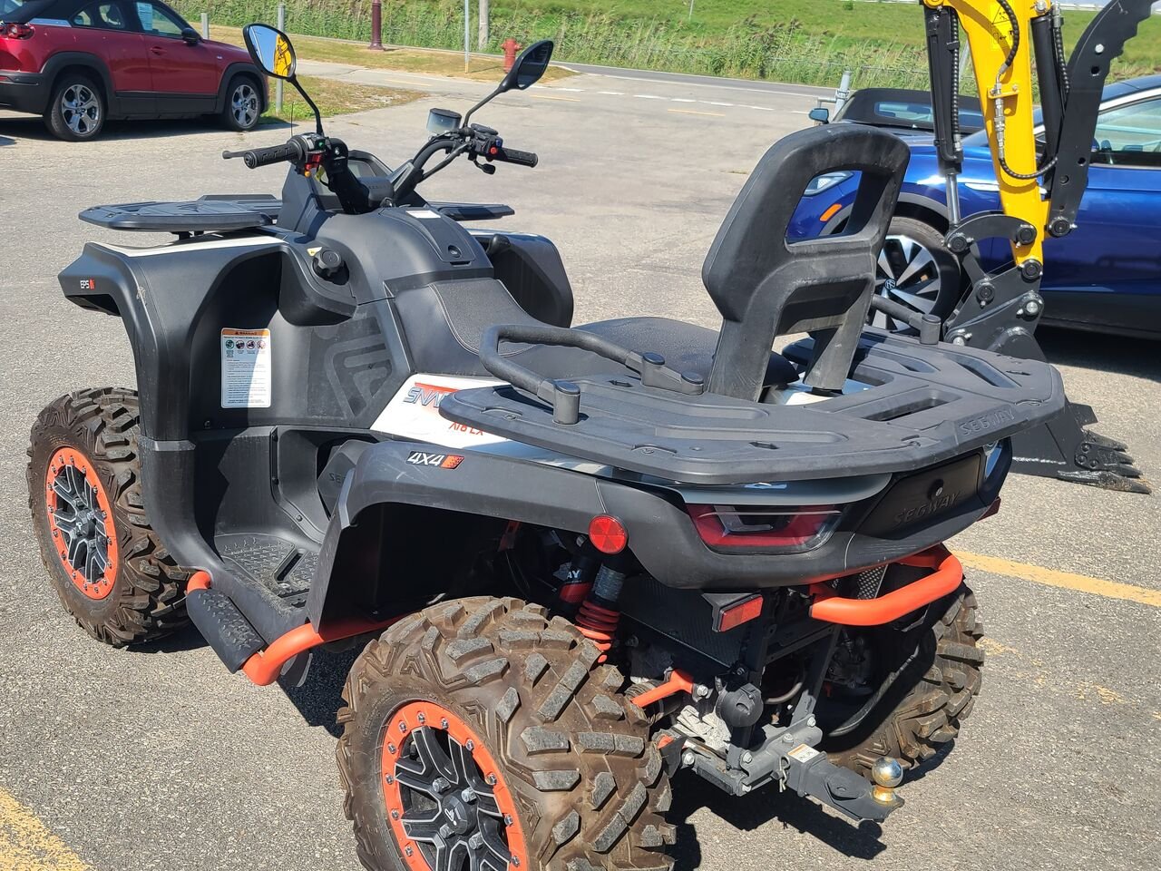 2023 Segway Snarler White  - photo #5