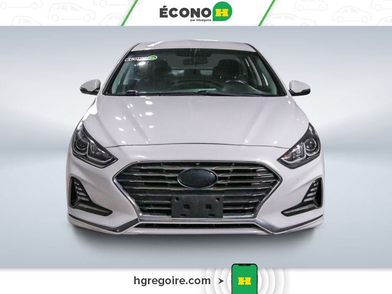 2018 Hyundai Sonata White Blainville - photo #1